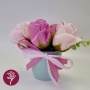 Floristic interior composition "Compliment", 150 x 150 x 140 mm  - 1