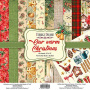 Double-sided scrapbooking paper set Our warm Christmas 12"x12", 10 sheets