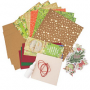 DIY Kit for making up 3 pc "Awaiting Christmas" greeting cards, 12cm x 15cm, #2 - 0
