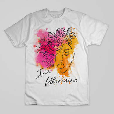 трафарет многоразовый xl (30х30см), портрет украинки с розами #198 фабрика декору - 2 трафарет многоразовый xl (30х30см), портрет украинки с розами #198 фабрика декору - 2