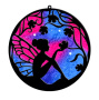 Art Stained Glass Kit "Forest Fairy", for painting by numbers