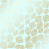 лист односторонней бумаги с фольгированием, дизайн golden delicate leaves mint, 30,5см х 30,5см