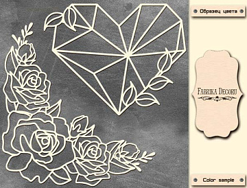 Megachipboard "Flower geometry" #020
