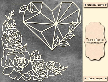 Megatekturka "Geometria kwiatu" #020