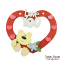 Blank for decoration "Love you-3" #133 - 1