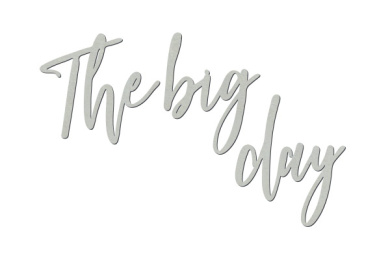 чипборд the big day 10х20 см #455  - 2 чипборд the big day 10х20 см #455  - 2