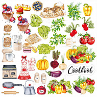 лист с картинками для вырезания soul kitchen 30,5х30,5 см