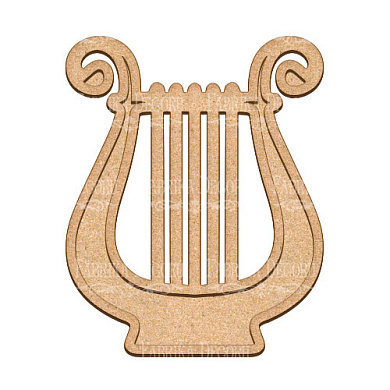 art-board-lyre-24-30-cm