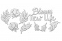Набор чипбордов Spring blossom 1 10х15 см #174