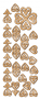 set of mdf ornaments for decoration #72