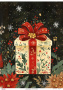 Decoupage Card "New Year's Gift", #0859, 29.7x42cm