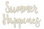 Набор чипбордов Summer happines 10х15 см #192