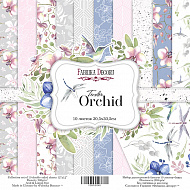 набор скрапбумаги tender orchid 30,5x30,5 см 10 листов