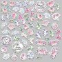 Set of die cuts Mysterious garden, 63 pcs - 1