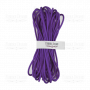 Elastic round cord, color Violet. 2 meters