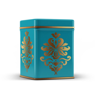 трафарет многоразовый xl (30х21см),узор дамаск #112 фабрика декору - 2