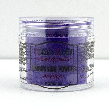 Embossing powder Amethyst 20 ml