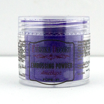 Puder do embossingu Ametyst, 20ml