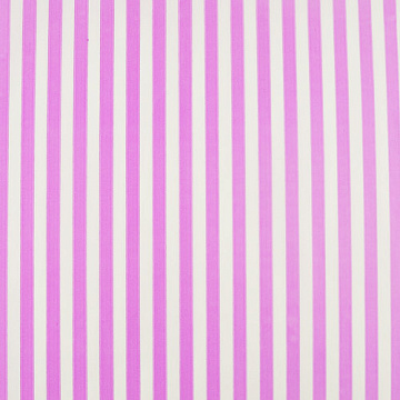 Kraft paper sheet 12"x12" Pink stripes