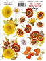 Set of stickers 14pcs Autumn botanical diary #226