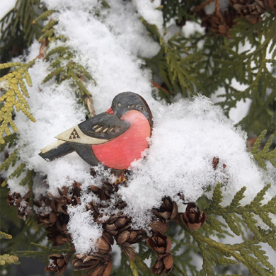 brooch blank for coloring, #013 - 2