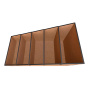 Organizer biurkowy na papiery, kartki, artykuły papiernicze, 120 x 250 x 140 mm, #025