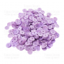Sequins Round rosettes, lilac, #221 - 0