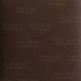 Stück PU-Leder Dunkelbraun, Größe 50 cm x 13 cm