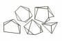 Набор чипбордов Геометрия 15х15 см #369