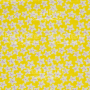 Fabric cut piece 35X75 Stars on the yellow 