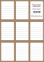 Set of stickers for journaling and planners #18-035