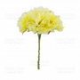 Set of cherry flowers with tulle lemon, 6 pcs