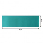 Piece of PU leather Bright blue, size 50cm x 15cm - 0