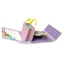 Zestaw DIY do stworzenia pop-up karty "Party Girl" 14 cm x 16 cm