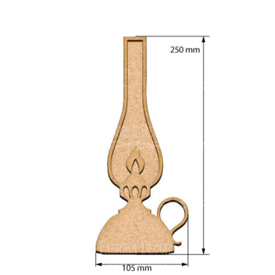 art-board-table-lamp-10-5-25-cm - 2