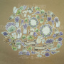 Set of die cuts  Journey to Provence, 54 pcs - 1