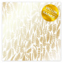 Gold foil vellum sheet, pattern Golden Fern29.7cm x 30.5cm