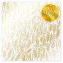 Gold foil vellum sheet, pattern Golden Fern29.7cm x 30.5cm