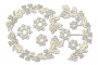 Набор чипбордов Веточки со снежинками 10х15 см #631