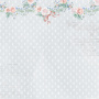 Double-sided scrapbooking paper set Shabby baby girl redesign 12"x12", 10 sheets - 9