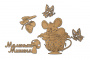 Spanplattenset Happy Mouse Day #787