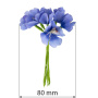 Bouquet of Carpathian bells, color Blue, 6 pcs - 0