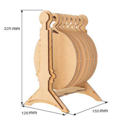 альбом-гардероб "овальная форма xl" фабрика декору - 2