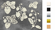 Набор чипбордов Summer botanical diary 10х15 см #701 color_Milk 