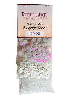 Set of sequins for decorating and embellishing #02