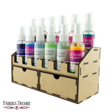 Desktop organizer kit for sprays, acrylic paints in jars, #262 - 2