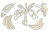  Набор чипбордов Botany exotic 10х15 см #714 color_Milk