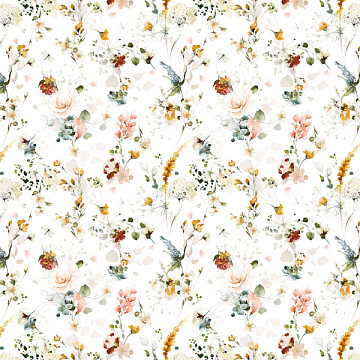 Sheet of double-sided paper for scrapbooking Where beauty lives #62-05 12"x12"