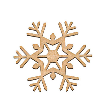  Art board Snowflake 22х20 cm