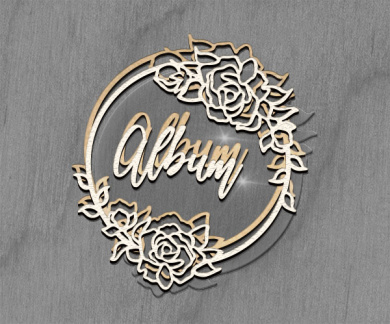 Заготовка мега шейкера Круглая рамка - Роза color_Light_milk - 2 Заготовка мега шейкера Круглая рамка - Роза color_Light_milk - 2